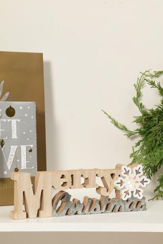 Wooden Christmas Led