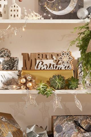 Wooden Christmas Led