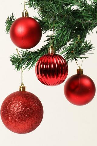 42 Pack Hanging Baubles