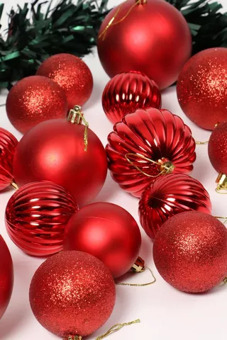 42 Pack Hanging Baubles
