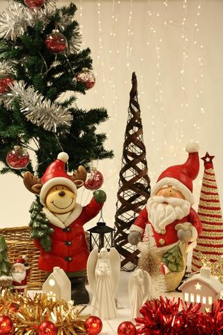 Glitter Bauble String Lights, 2m