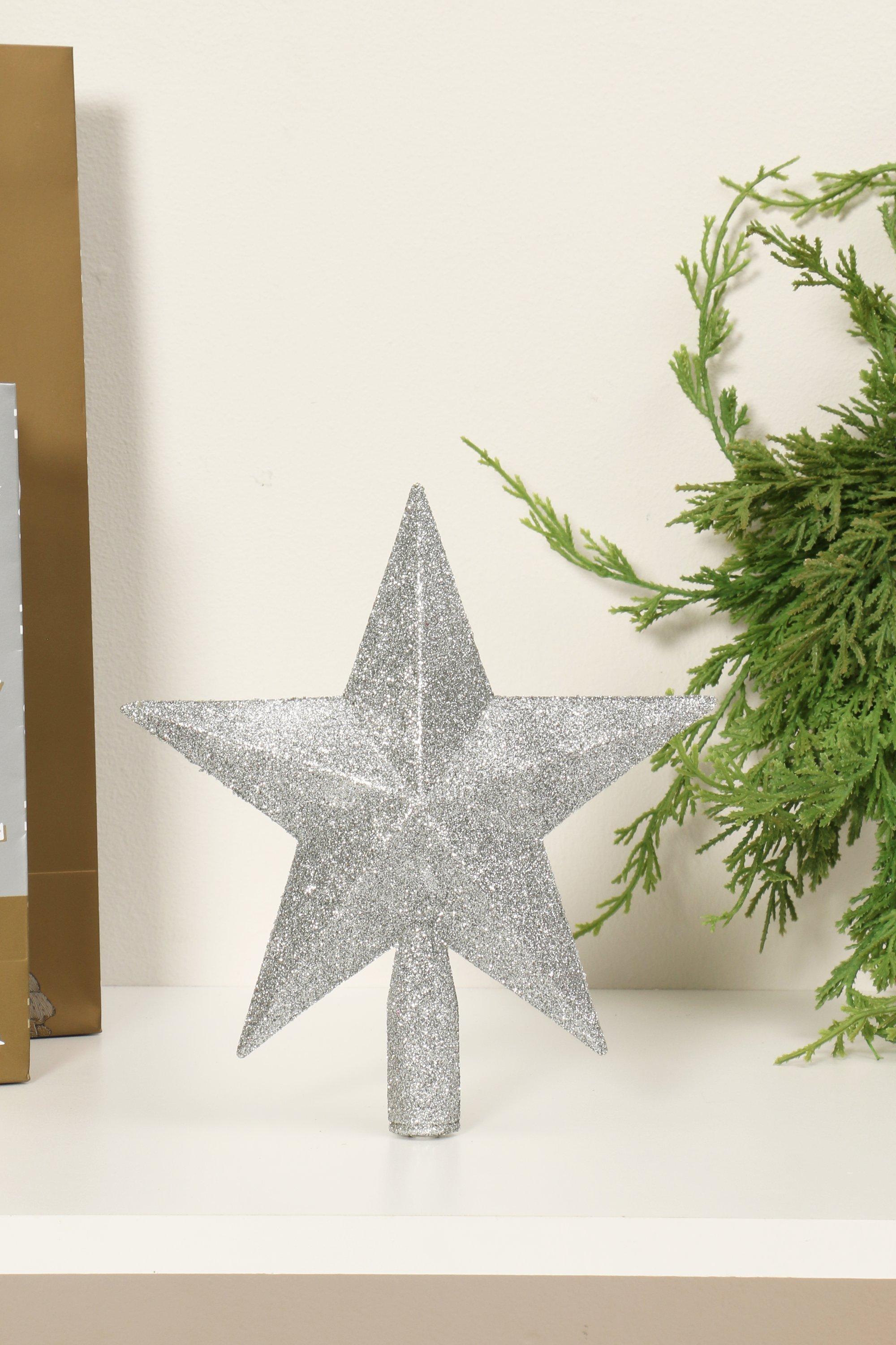 Star Glitter Tree Topper