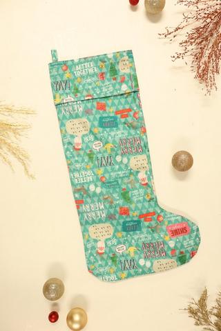 Reindeer Stocking, Large