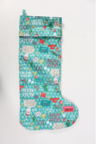 Reindeer Stocking, Large