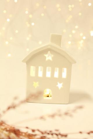 Ceramic Led House, Medium