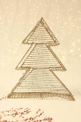 Wire Glitter Christmas Tree