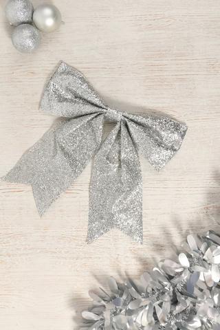 Glitter Bow Decor Extra Large