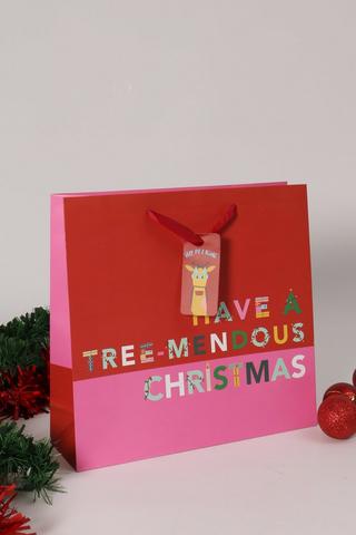 Joy Tremendous Christmas Gift Bag Medium