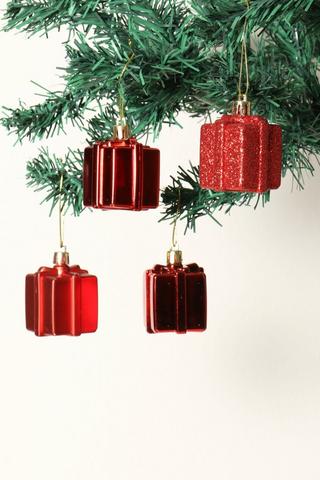 4 Pack Gift Box Hanging Decor