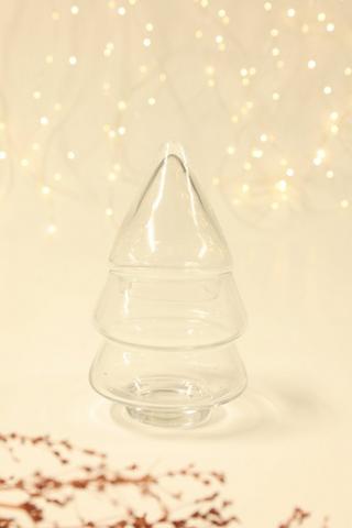 Glass Tree Canister