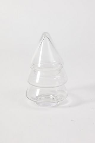 Glass Tree Canister
