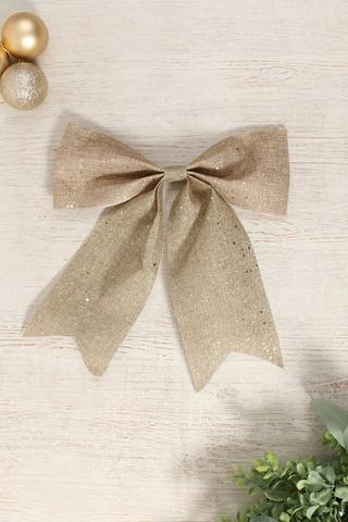 Glitter Bow Decor Xl