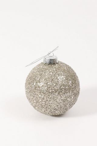 Glitter Hanging Bauble Xl