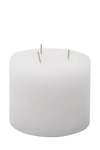 Fragranced Multi Wick Pillar Candle, 14x15cm