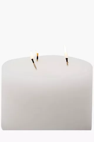 Fragranced Multi Wick Pillar Candle, 14x15cm
