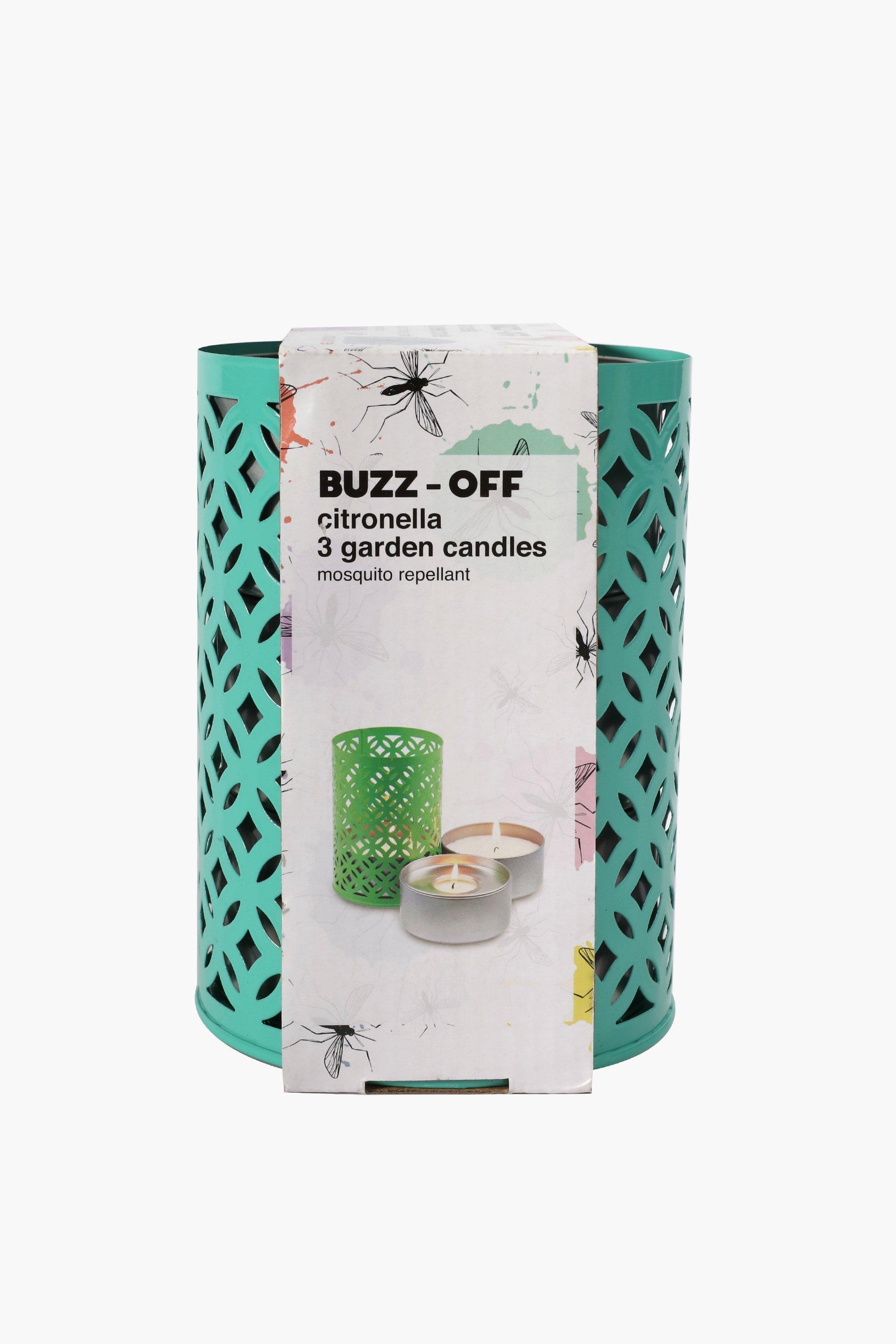 3 Pack Citronella Garden Candles