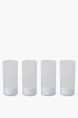 4 Pack Led Tealight Votives