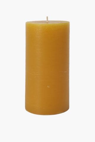Lemon Pillar Candle, 7,5x20cm