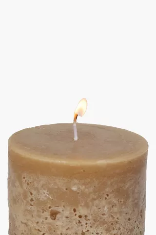 Cinnamon Rustic Candle, 7x7,5cm