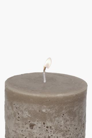 Sandalwood Rustic Candle, 7x7,5cm