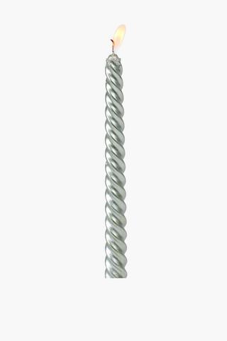 Pack Of 4 Spiral Dinner Candles