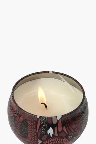 Sea Salt And Sage Rustic Tin Candle