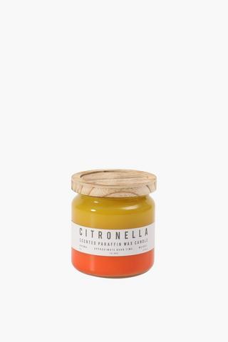 Citronella Glass Candle