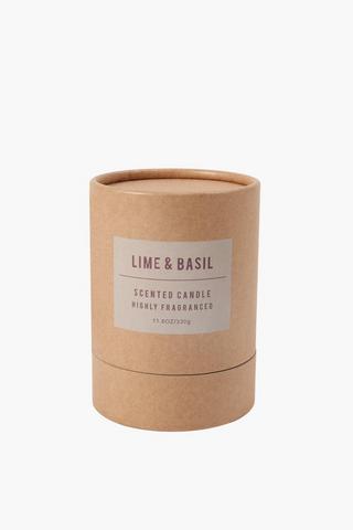 Lime And Basil Waxfill Candle