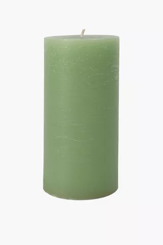 Lemongrass Pillar Candle, 7,5x20cm
