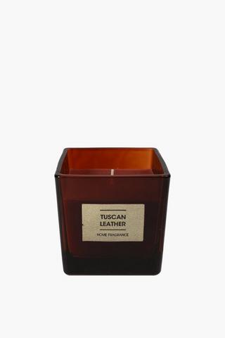 Tuscany Leather Waxfill Candle