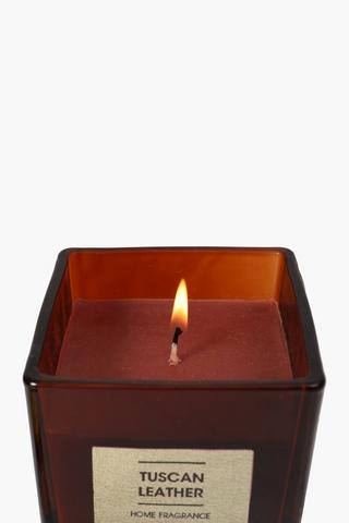 Tuscany Leather Waxfill Candle