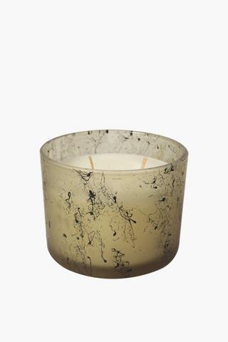 Squiggle Glass Waxfill Candle