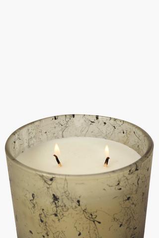 Squiggle Glass Waxfill Candle
