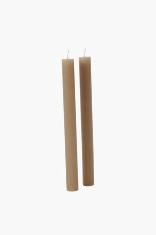Sandalwood Rustic Dinner Candle