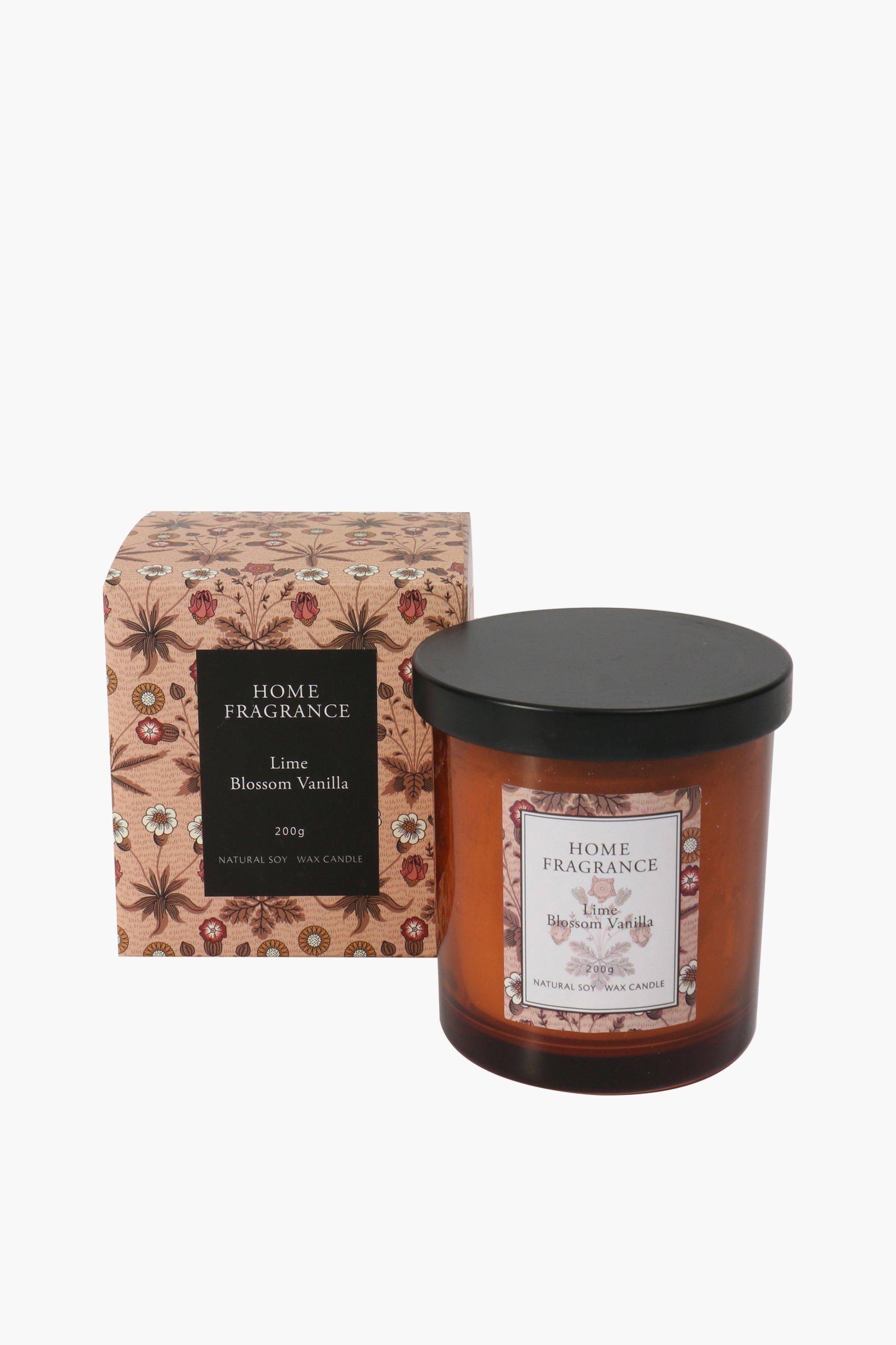 Vanilla Blossom And Lime Candle 200g