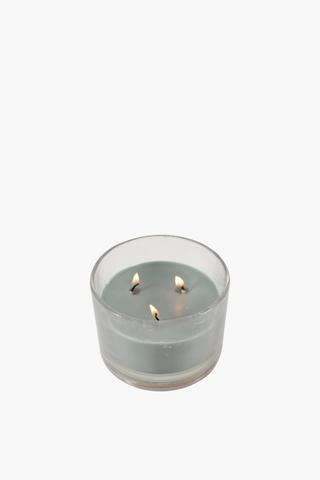 Glass Waxfill Multi Wick Candle
