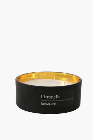 Citronella 3 Wick Candle Xl