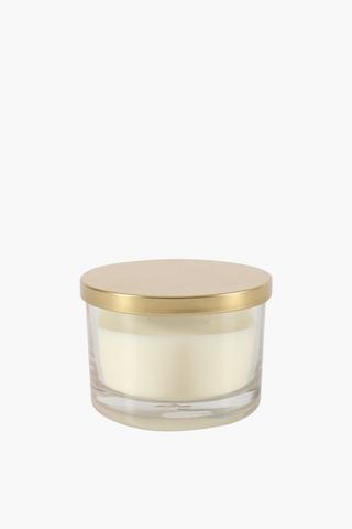 Glass Waxfill Multi Wick Candle
