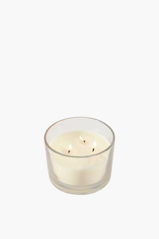 Glass Waxfill Multi Wick Candle