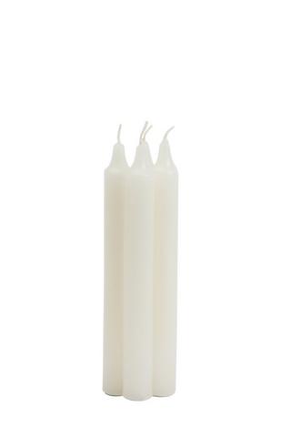 Pack Of 4 Short Dinner Candles