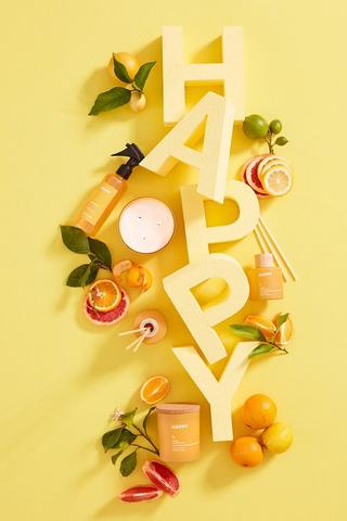 Wellbeing Happy Waxfill Candle Medium