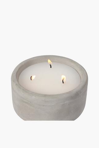 Sandalwood Myrrh Cement Candle