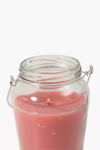 Citronella Glass Hanging Candle