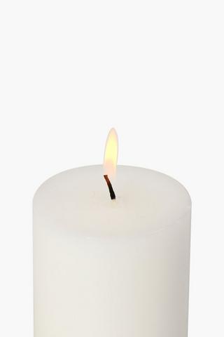 3 Pack Citronella Pillar Candles 7x7cm