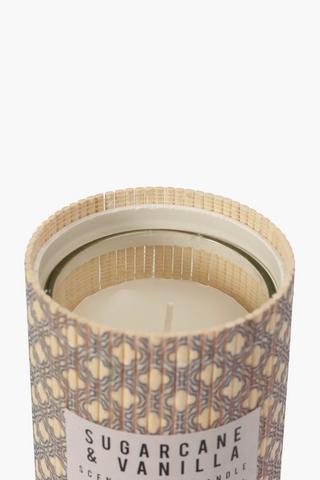 Sugar Cane And Vanilla Wax Fill Candle
