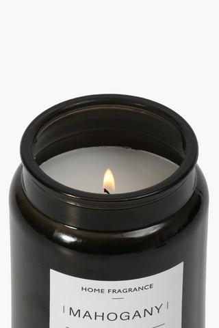 Mahogany Jar Candle Large