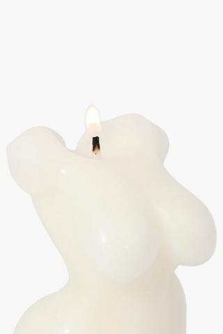 Curve Torso Candle, 8x13cm