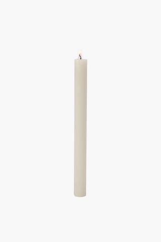 Vanilla Rustic Dinner Candle
