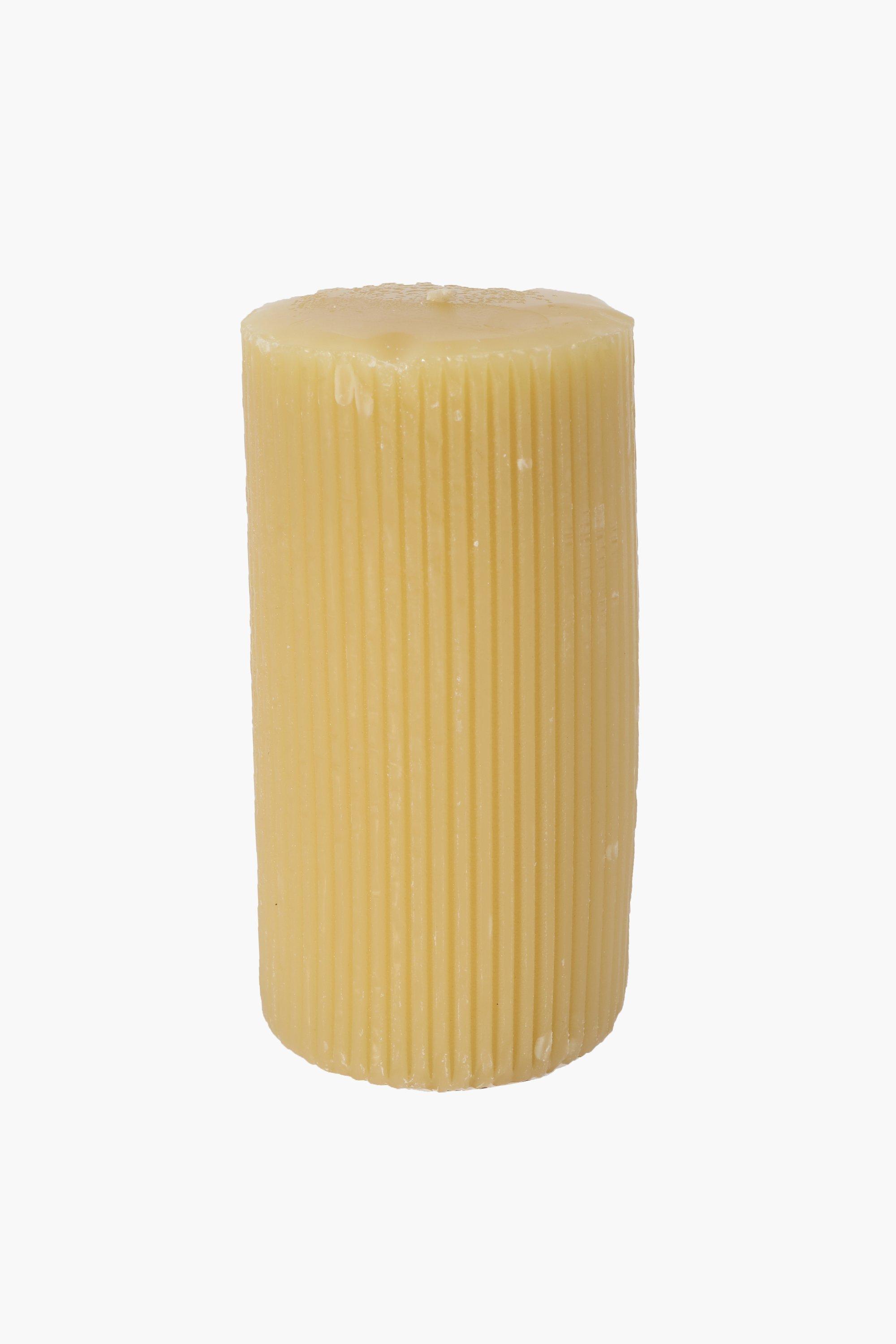 Fragranced Ripple Candle, 7x14cm