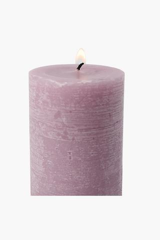 Lavender Pillar Candle 75x20cm